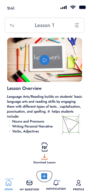 Valley Accademy mobile app